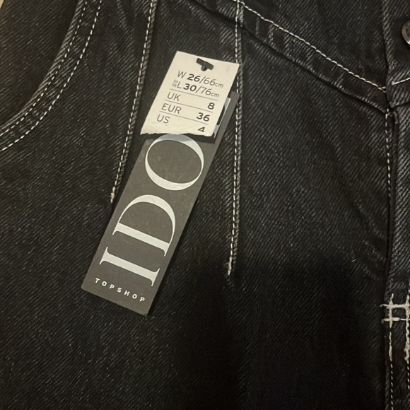 NWT TOPSHOP High Waisted Jeans Size 4 - Picture 2 of 4